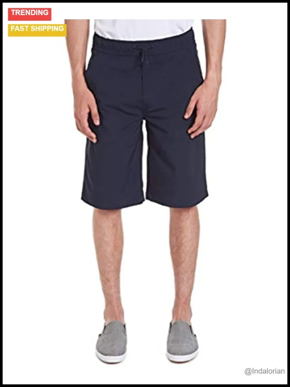 Men's Uniform Jogger Short - Modal Pull-On Athletic Shorts